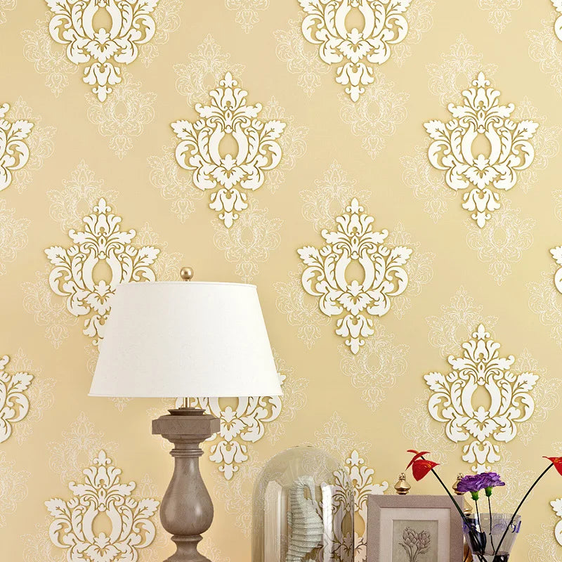 beibehang  papel de parede Pressure  non woven wallpaper luxury European - style living room wallpaper background wall paper